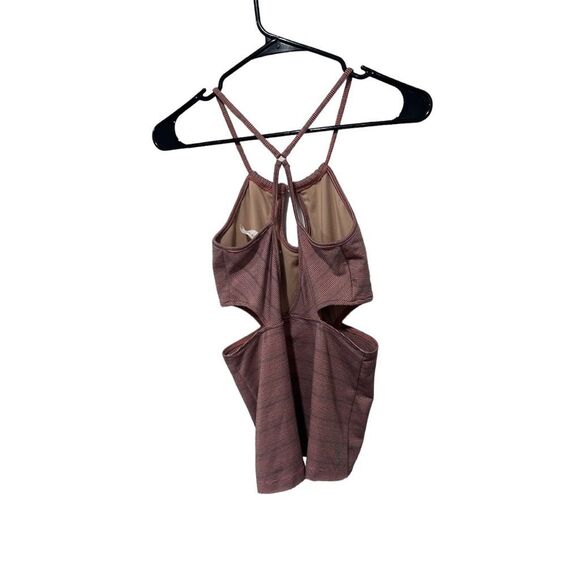 Free People Striped Sleeveless Keyhole Cut Out Mini Dress Multicolor Size Small - Picture 7 of 9